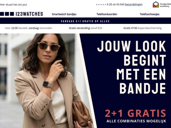 Jouw look begint met een bandje ✨