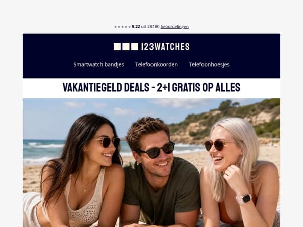 🎉 Vakantiegeld Deals - 2+1 GRATIS op alles
