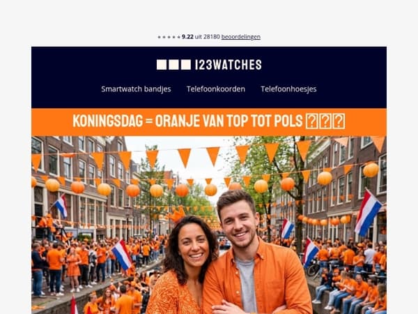 🧡 Koningsdag Knaller: 2+1 GRATIS op alles!