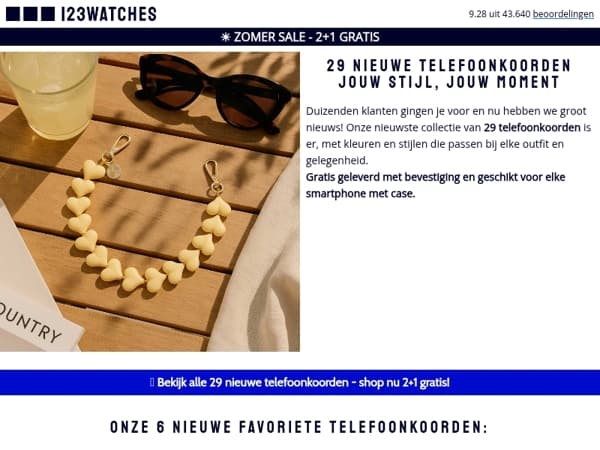 📱 Nieuw: 29 stijlvolle telefoonkoorden om uit te kiezen