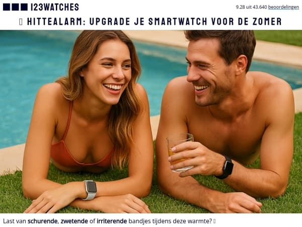 🥵 Draag dit niet tijdens deze warmte… je pols zal je bedanken