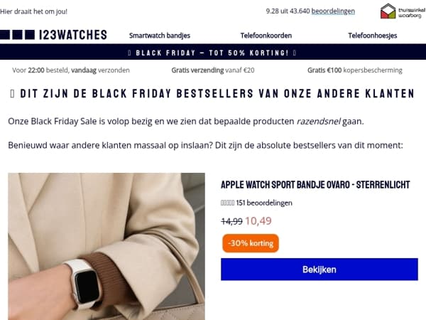 🖤 Dit zijn de Black Friday bestsellers