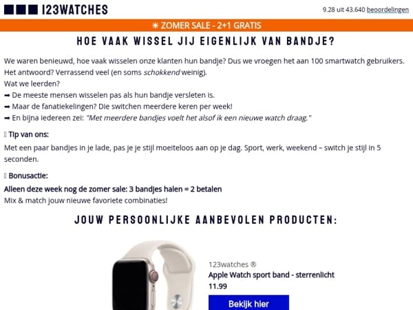 We vroegen 100 klanten hoe vaak ze wisselen, het antwoord verraste ons 😳