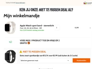  ken jij onze "Niet te missen deal?"