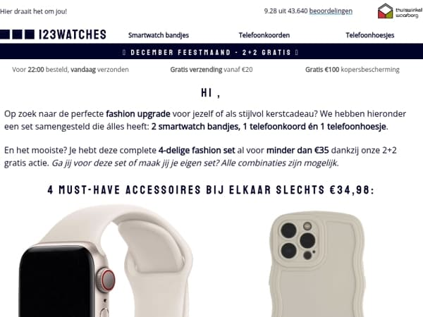 ✨ 4 must-have accessoires voor minder dan €35