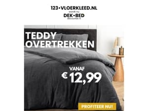 Teddy overtrek 🧸 Warm & zacht!