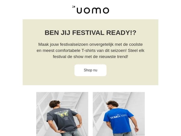 🕺Festival tip: Stijlvolle T-shirts🎶