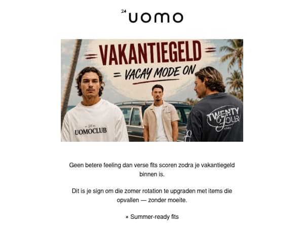 💸 Vakantiegeld is binnen… tijd om jezelf te upgraden.