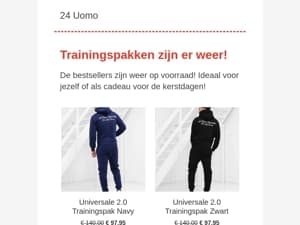 Trainingspakken RESTOCK!