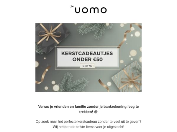 🎁Kerstcadeaus onder €50,- Welke kies jij?