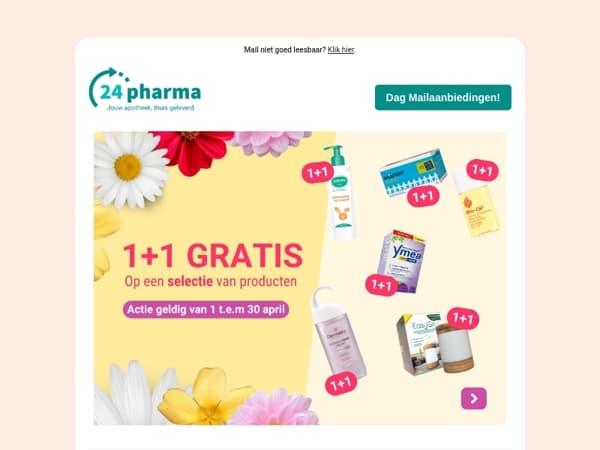 🌸 1+1 LENTEDEALS: krijg meer voor dezelfde prijs!