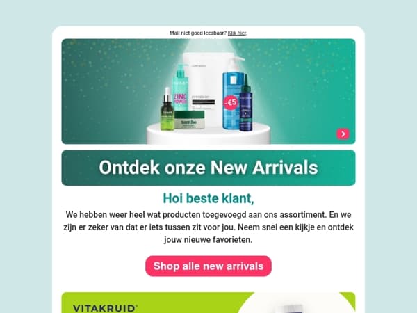 Ontdek de nieuwigheden van de maand 💗