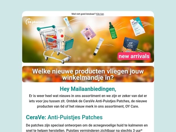 Nieuwe favorieten van Avène, CeraVe, 6d, Cent Pur Cent en meer! 🌟
