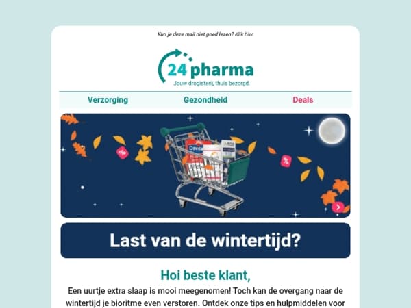 Moe door de wintertijd? 😴