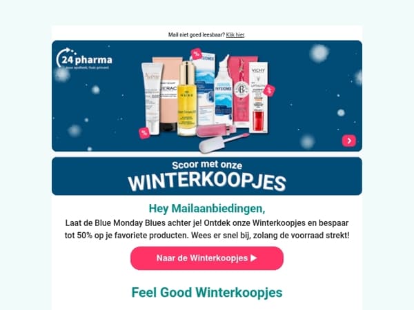 Winterkoopjes tot -50%! ❄️