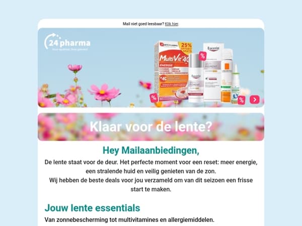 Ontdek onze Lente Essentials! 🌷