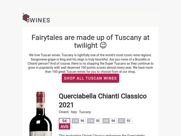 Tuscany's Award-Winning Wines 🍷