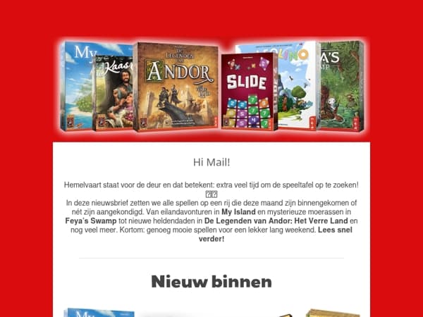 Heb je deze nieuwe spellen al gezien?