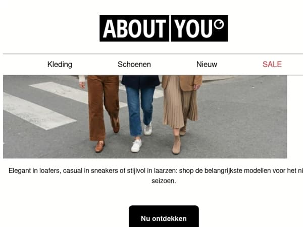 Schoenen voor de herfst