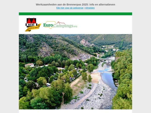 Kamperen in Rhône-Alpes: ruig, mooi en veelzijdig