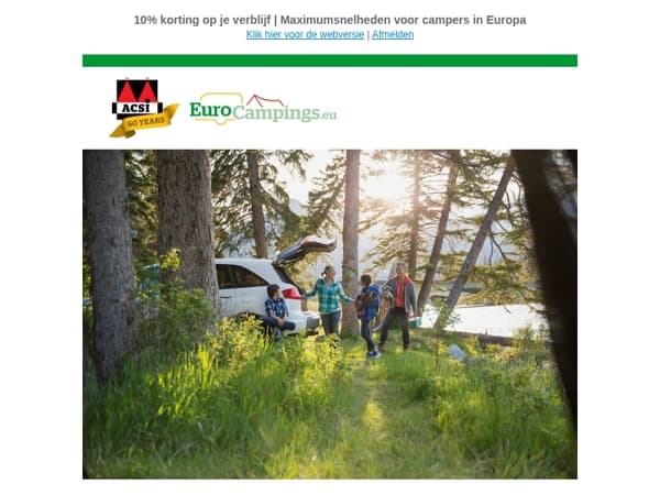 Download de gratis kampeerpaklijst