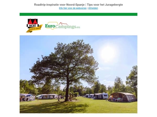 De leukste campings voor de lente 🌸