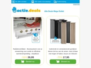 🔥 Week Top 10 🔥 | Magazijnopruiming! 10% outletkorting