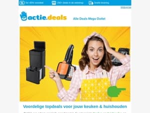 🧑‍🍳 Topaanbiedingen voor Huishouden & Keuken! Tot -85% voordeel 🪣