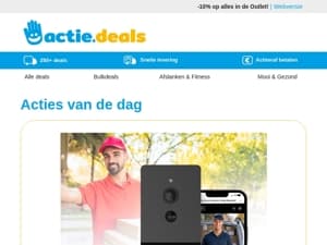 Videodeurbel met AI | Radiatorventilator | Windlichten + oplaadbare LED-kaarsen | XXL Airfryer | Make-Upspiegel