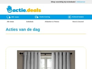 Oplaadbare Steelstofzuiger | Moersleutel met ratel | Koffiemachine met melkopschuimer | Gordijnen | Welness Badjas