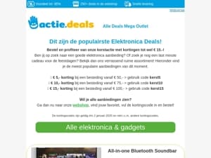 ⚡Bestel jouw Elektronica Deals met extra korting ⚡