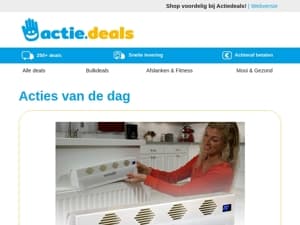 Radiatorventilator | Koffiemachine met melkopschuimer | Luxe Vitrage | Nutri Powerblender | Uitschuifbare waterborstel