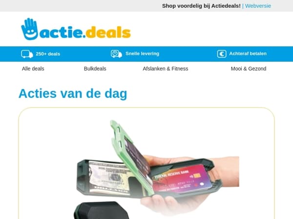 Slim Mint Portemonnee | Mario Russo Bomberjack | Remedy Massage Tweede Kans | Red Copper Mini Kookplaat | Luxe windlichten