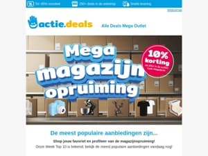 ✅ Bestseller Top 10 ✅ | 10% korting in de magazijnopruiming!