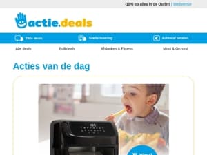 XXL Airfryer 12L | Indoorcamera met AI | Keukenmachine 1200W | Roeimachine | Robotstofzuiger