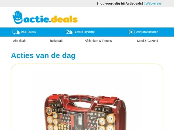 Battery Daddy Batterijbox | Elektrische schoonmaakborstel | Slimme paneelheater | Mario Russo Wave Jacket | Luxe vitrage