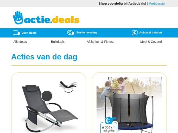 Spa Pool Nice | Relax Stoel Aura | Trampoline met veiligheidsnet | Sensorlamp Atlanta | Xyro Vloerlamp