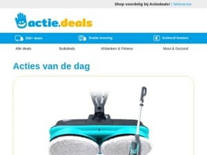 Stoomreiniger met rotatie | Militaire LED zaklamp | Sensor Wand- en Kastlampen | Uitschuifbare Waterborstel | Slimme Paneelheater