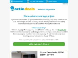 ❄️ Koude dagen voorspeld | Warme voordelige artikelen 🔥