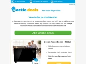 Bespaar geld op je stookkosten!