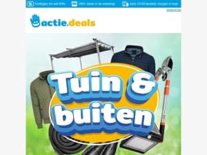 Voordelige Tuin & Buiten deals tot -74%