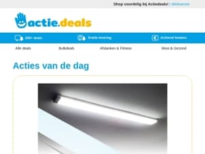 LED Batten | Dubbele Airfryer XXL | Solar Fakkel Tuinlampen | Kamado BBQ | Verzwaringsdeken 7kg