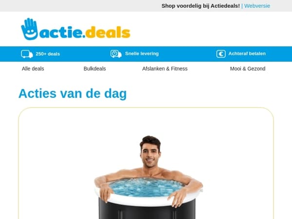 Opblaasbaar Ijsbad | Wortel Killer | Lantaarns met LED kaarsen | Elektrische step | Vogel Voederhuisje