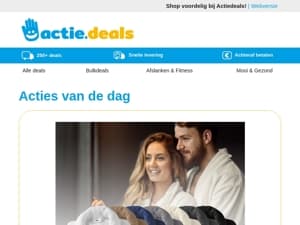 Welness Hotel Badjas | Videodeurbel draadloos | Elektrische Schoonmaakborstel | Mario Russo Boxershorts | Elektrische Step