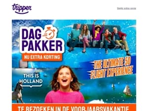 Deze Dagpakker vliegt voorbij! 🚀 THIS IS HOLLAND