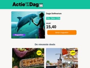 Dagje Dolfinarium