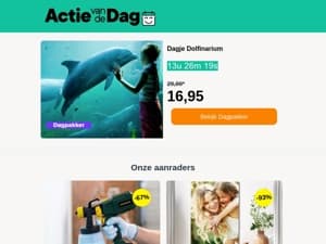 Dagje Dolfinarium