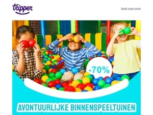 Binnenspeeltuinen met de hoogste korting