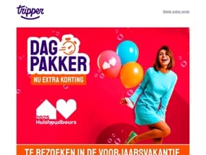 Dagpakker! 🥳 Huishoudbeurs 2025
