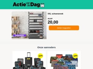 XXL schoenenrek